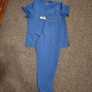 FIGS set- large royal blue